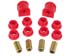 Prothane 1-1124 1997-2006 Jeep Wrangler 9/16-inch Rear Sway Bar Bushing Kit Red