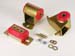 1987-1996 Jeep Wrangler YJ Motor Transmission Mount Kit Red Polyurethane
