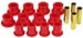 1989-95 Toyota Pickup 1989 4Runner Rear Leaf Spring Shackle Bushings Red Poly