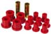1962-76 Dart Duster Valiant 64-69 Barracuda Rear Leaf Spring Bushings Red Poly