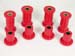 1997-2003 Dodge Dakota 4WD Front Control Arm Bushing Kit Red Polyurethane