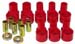 2000-2006 Dodge Neon Rear Control Arm Bushing Kit Left Right Red Polyurethane