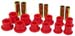 1999-04 Ford F-250 Super Duty 4WD Front Leaf Spring Shackle Bushing Kit Red Poly