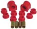 1999-04 Ford F250 4WD 30mm Front Sway Bar Endlink Bushing Kit Red Polyurethane