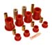 1999-2004 Mustang Cobra IRS Rear Control Arm Bushing Kit Red Polyurethane