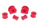 1996-2003 4WD S10 S15 Truck Blazer Jimmy 23mm Sway Bar Bushing Kit Red Poly