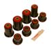 1966-74 Chevelle Nova Camaro Firebird Front Control Arm Bushings Red Poly