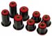 1978-88 Regal Malibu Monte Carlo Cutlass Front Control Arm Bushing Kit Red Poly