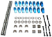 PRW 0331812 Small Block Mopar 273-360 Shaft Mount Aluminum Rockers Set 1.6 Ratio