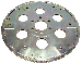 PRW 1840000 Small Block Chevy 400 Chromoly SFI Flexplate 168 Tooth SBC External