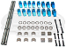 PRW 3331811 Small Block Mopar 273-360 Shaft Mount Aluminum Rockers Set 1.5 Ratio