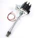 Plug N Play Billet Distributor Ignitor III Chevy BBC SBC w/ Vac Black Male Cap