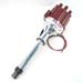 Flame-Thrower Ignitor II Chevy 350 454 Billet Marine Distributor Red Socket Cap