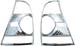 Custom Chrome Tail Light Trim Covers 2003 - 2009 Toyota 4 Runner