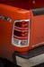 2007 - 2011 GMC Sierra Chrome Tail Light Covers Excludes Dually