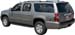 2007-11 Chevy Suburban w/o Side Molding Complete Chrome Trim Kit