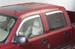 2000-06 GM Crew Cab Chrome Window Visors Suburban Yukon Set of 4