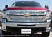 2007 - 2011 Chevy Silverado Punch Stainless Steel Grille Polished