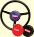 Steering Wheel Center Pad - Red
