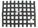 Safe-Quip 18x24 SFI Racing Ribbon Window Safety Net Black