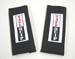 Safe-Quip Racing Harness Seat Belt Shoulder Pads - Black