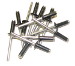 BLACK 250 Premium Race 3/16 Pop Rivets Small Head