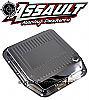 Ford AOD Chrome 1980-1991 Automatic 4 Speed Transmission Oil Pan w/ Drain Plug