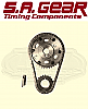 SA GEAR 78720 Small Block Ford 289 302 Adj Billet Double .250 Roller Timing Set