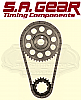 SA GEAR 78530T-9 Billet Timing Set Ford 429 460 .250 Double Roller 9 Pos Keyway
