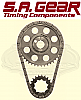 SA GEAR 78551T-9 Billet Timing Chain Set 72-02 Ford 302 .250 Double Roller