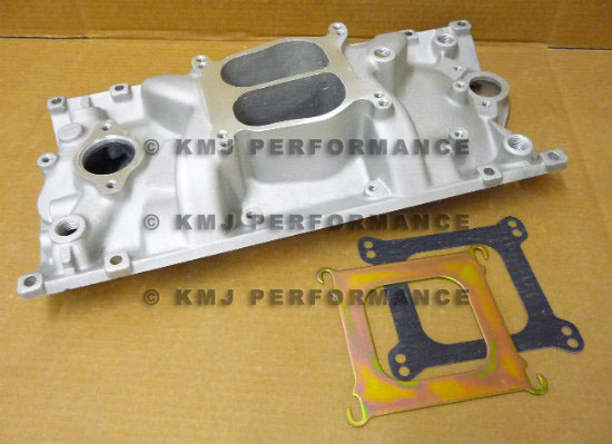 SBC CHEVY Vortec Dual Plane Aluminum Intake Manifold