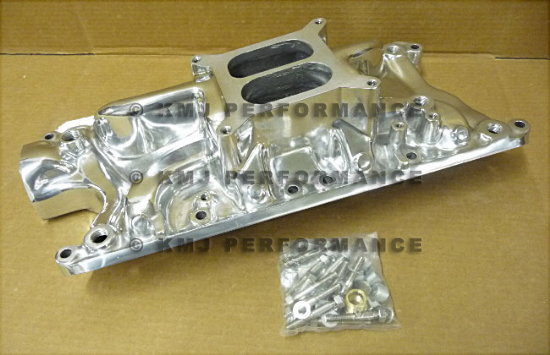 NEW FORD 289 302 5.0L Polished Aluminum Intake Manifold