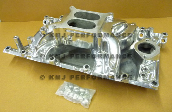 MOPAR 360 5.9 Polished Aluminum Intake Dodge Manifold