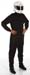 SafeQuip Series 110 1 Piece Race Suit Medium Black with White Stripes