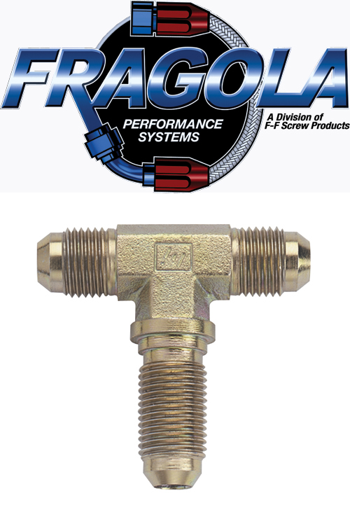 Fragola #3 Bulkhead Tee Fitting Steel 583403 Fragola #3 Bulkhead Tee Fitting Steel 583403